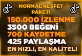 4X | NORMAL KEŞFET PAKETİ TİKTOK | HIZLI