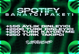 ⭐4X ⭐ SPOTİFY SANATÇI PAKETİ 1