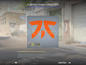 4x Sticker | Fnatic | Paris 2023