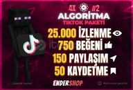 ⚡4X - Algoritma TikTok Keşfet Paketi #2⚡