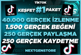 ⭐4X | TİKTOK FENOMEN KEŞFET PAKETİ 2 ⭐