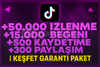 ! 4X / TİKTOK GARANTİLİ KEŞFET PAKETİ !