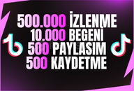 4X⭐ Tiktok Gerçek Keşfet Paket 2⭐