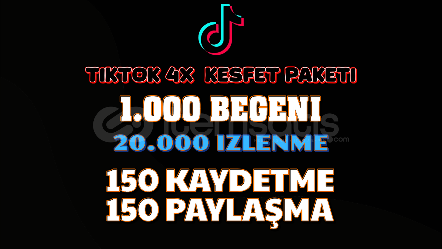 ⭐4X | TİKTOK GERÇEK KEŞFET PAKETİ |  ⭐4X | TİKTOK GERÇEK KEŞFET PAKETİ |