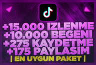 ⭐4X / TİKTOK GERÇEK KEŞFET PAKETİ | EN HESAPLI⭐