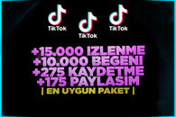 ⭐4X / TİKTOK GERÇEK KEŞFET PAKETİ | EN HESAPLI⭐