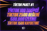 ⚡[4X]TİKTOK⚡KEŞFET ETKİLİ⚡ PAKET#1⚡