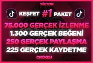 ⭐4X | TİKTOK KEŞFET PAKETİ 1 | ⭐