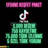 ⭐4X | TİKTOK KEŞFET PAKETİ ⭐