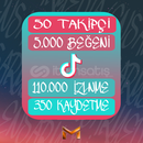 4X TİKTOK KEŞFET PAKETİ (ETKİLEŞİMLİ)