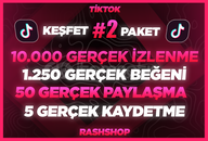 ⭐4X | TİKTOK KEŞFET PAKETİ # 1 | ⭐