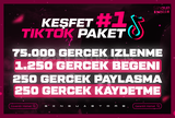 ⭐ 4X | TİKTOK KEŞFET PAKETİ⭐ #1