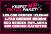 ⭐ 4X | TİKTOK KEŞFET PAKETİ⭐ #2