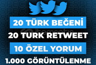 ⭐4x Twitter Cazip Paketi + 30 Gün Garanti⭐