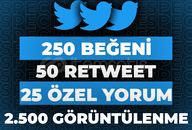 ⭐4x Twitter Standart Paketi + 30 Gün Garanti⭐