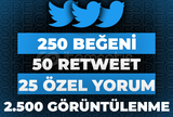 ⭐4x Twitter Standart Paketi + 30 Gün Garanti⭐