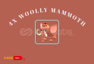 ⭐️ 4x Woolly Mammoth ⭐️ [ EN UYGUN ] ⭐️