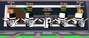 4x Yin Yang Admin Lucky Block 1x Taco Lucky 