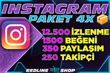 4X | İnstagram Keşfet Etkili Paket | MİNİ