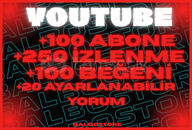 ⭐4x YOUTUBE KEŞFET PAKETİ / KALİTELİ + UYGUN⭐