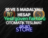 5+10 YILLIK JETON CS2 +OTO TESLİM+FACEİT