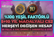 ☢️5 + 10 YILLIK JETON | GARANTİLİ + PARALI OYUN