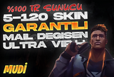 5-120 SKİN GARANTİLİ TR SUNUCU MAİL DEĞİŞEN