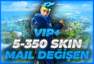⭐[5-350 SKİN] MAİL DEĞİŞEN HESAP | GARANTİ⭐