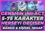 ⭐[5-75 KARAKTER] HERŞEYİ DEĞİŞEN KİŞİSEL HESAP⭐
