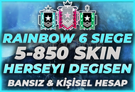 ⭐[5-850 SKİN] MAİL DEĞİŞEN BANSIZ-KİŞİSEL⭐