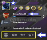 5,900 Saat - 7 Madalya -TÜRKİYE Açıklama Dikkat