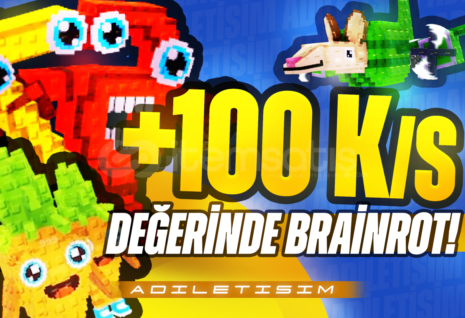 ⭐(5 ADET!) +100K/S BRAiNROTS ⭐PLANT VS BRAiNROT ⭐(5 ADET!) +100K/S BRAiNROTS ⭐PLANT VS BRAiNROT