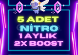 5 ADET 2X BOOSTLU NİTRO
