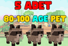✅5 Adet 75 AGE Pet | Grow a garden