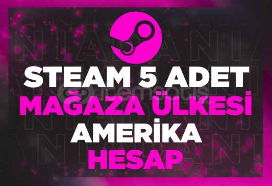 ⭐5 Adet Amerika Bölgeli | Steam Hesabı ⭐5 Adet Amerika Bölgeli | Steam Hesabı