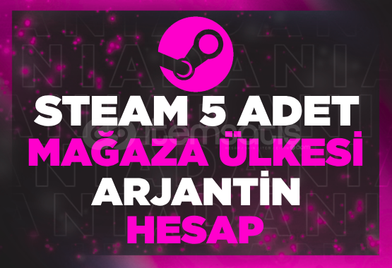 ⭐5 Adet Arjantin Bölgeli | Steam Hesabı  ⭐5 Adet Arjantin Bölgeli | Steam Hesabı