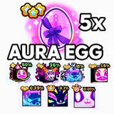 ⭐ 5 ADET AURA EGG + 1 BİZDEN HEDİYE ❤️PS99