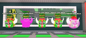 ⭐[5 ADET !] FESTİVE LUCKY BLOCK EFEKTLİ ! ⭐