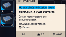 5 ADET FREKANS AYAR KUTUSU 5 ADET FREKANS AYAR KUTUSU