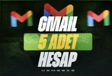 5 adet gmail