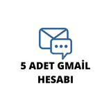 5 Adet Gmail [OTO TESLİM]