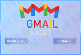 ⭐5 Adet Gmail Hesabı⭐(Manuel ve Organik)