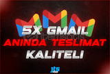 ⭐ 5 ADET GMAİL TR ⭐ANINDA TESLİMAT