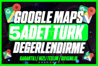 ⭐5 Adet Google Maps Yorum ⭐
