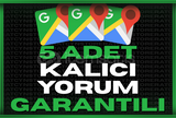 ⭐ 5 ADET GOOGLE MAPS YORUM ⭐ GARANTİLİ