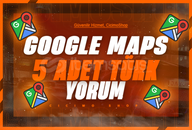 5 ADET GOOGLE MAPS YORUM ⭐ GARANTİLİ