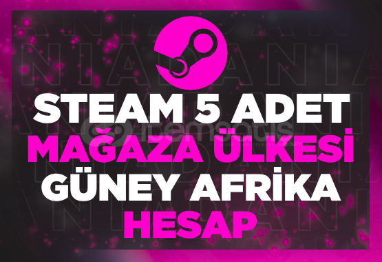 ⭐5 Adet Güney Afrika Bölgeli | Steam Hesabı  ⭐5 Adet Güney Afrika Bölgeli | Steam Hesabı