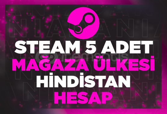 ⭐5 Adet Hindistan Bölgeli | Steam Hesabı ⭐5 Adet Hindistan Bölgeli | Steam Hesabı