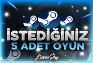 5 ADET İSTEDİĞİNİZ OYUN | STEAM