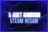 5 ADET RANDOM OYUN HESABI